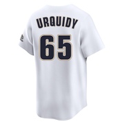 White Limited Jose Urquidy Men's Houston Astros Throwback Cooperstown Collection Jersey